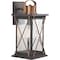 Progress Lighting Barlowe Collection Antique Bronze One-Light Medium Wall Lantern P560157-020 - alternate 2